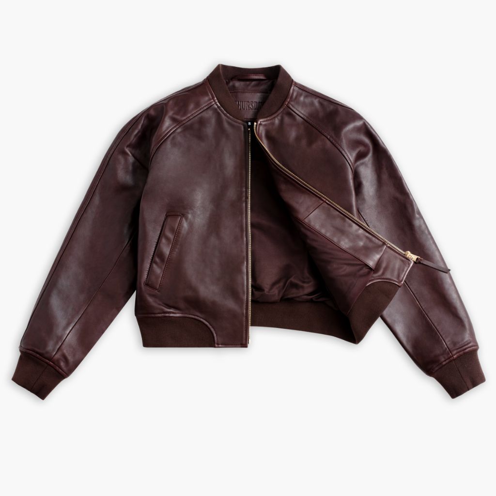 Sowachi Bomber Jacket | Oxblood