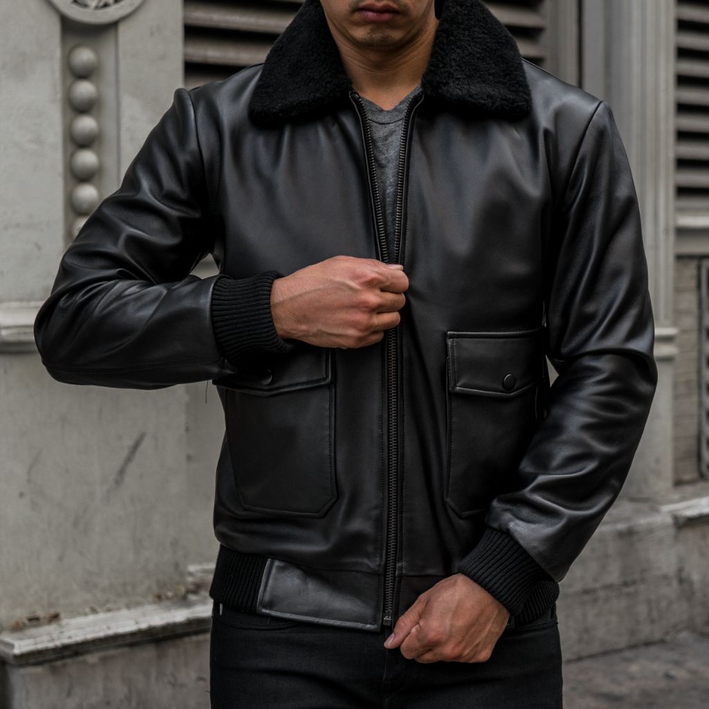 Sowachi Flight Jacket | Black