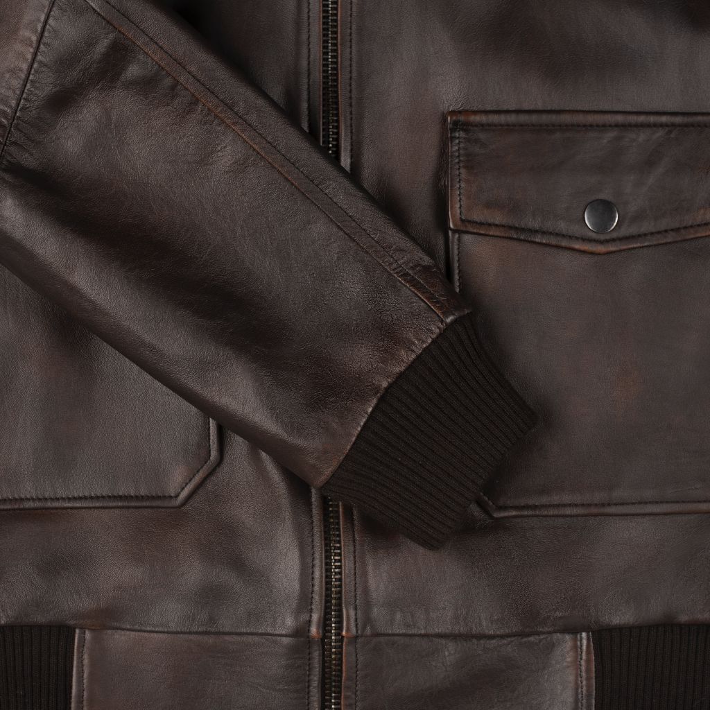 Sowachi Flight Jacket | Black Coffee