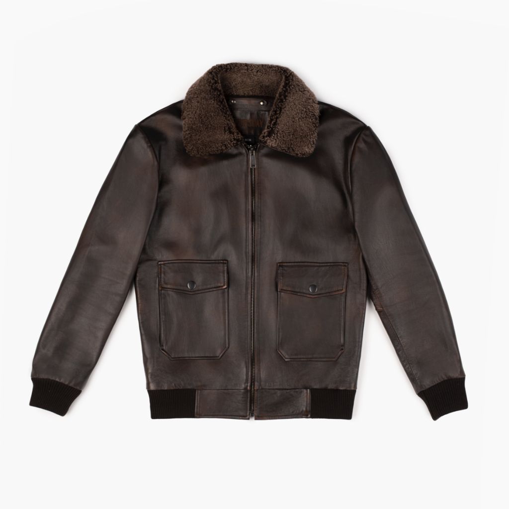 Sowachi Flight Jacket | Black Coffee