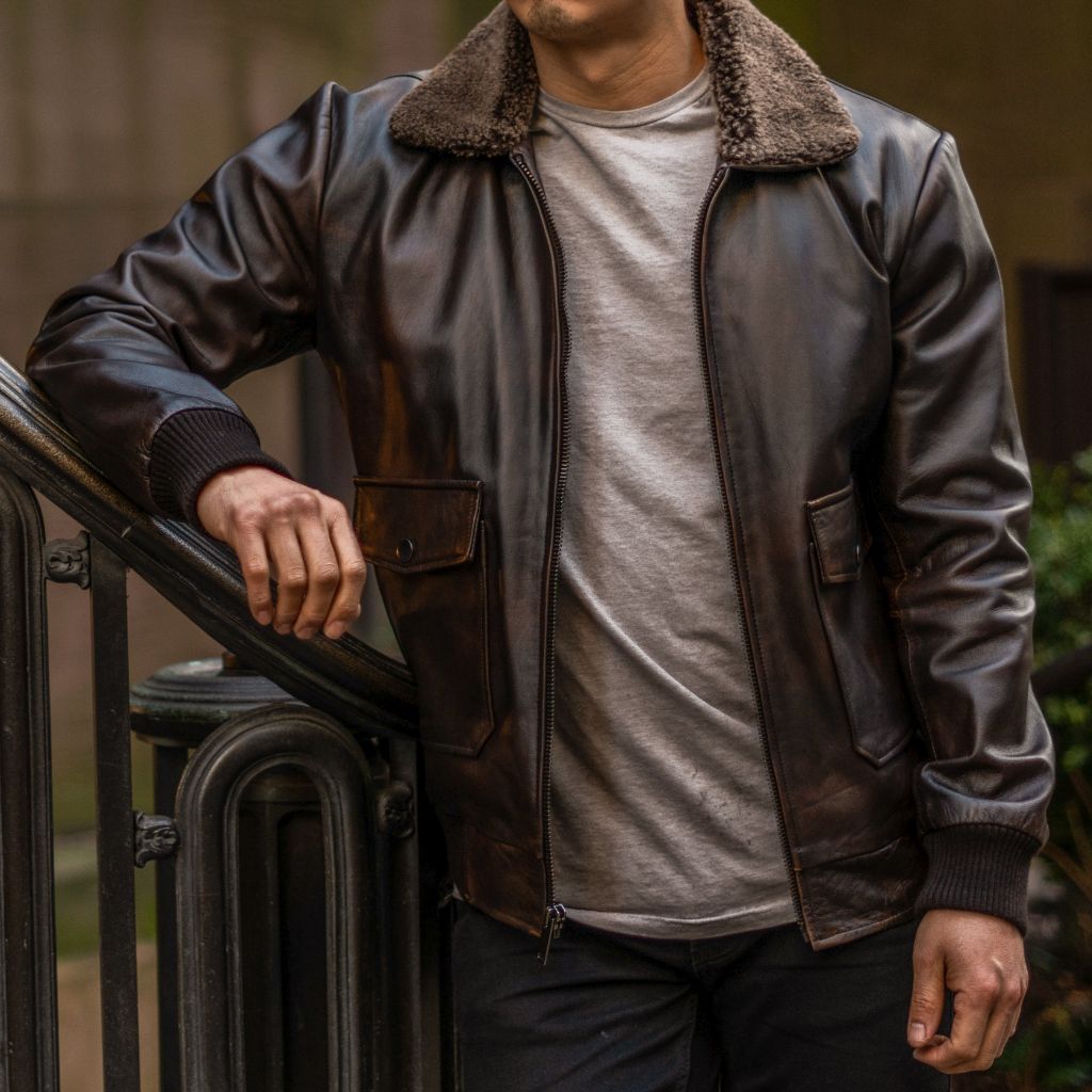 Sowachi Flight Jacket | Black Coffee