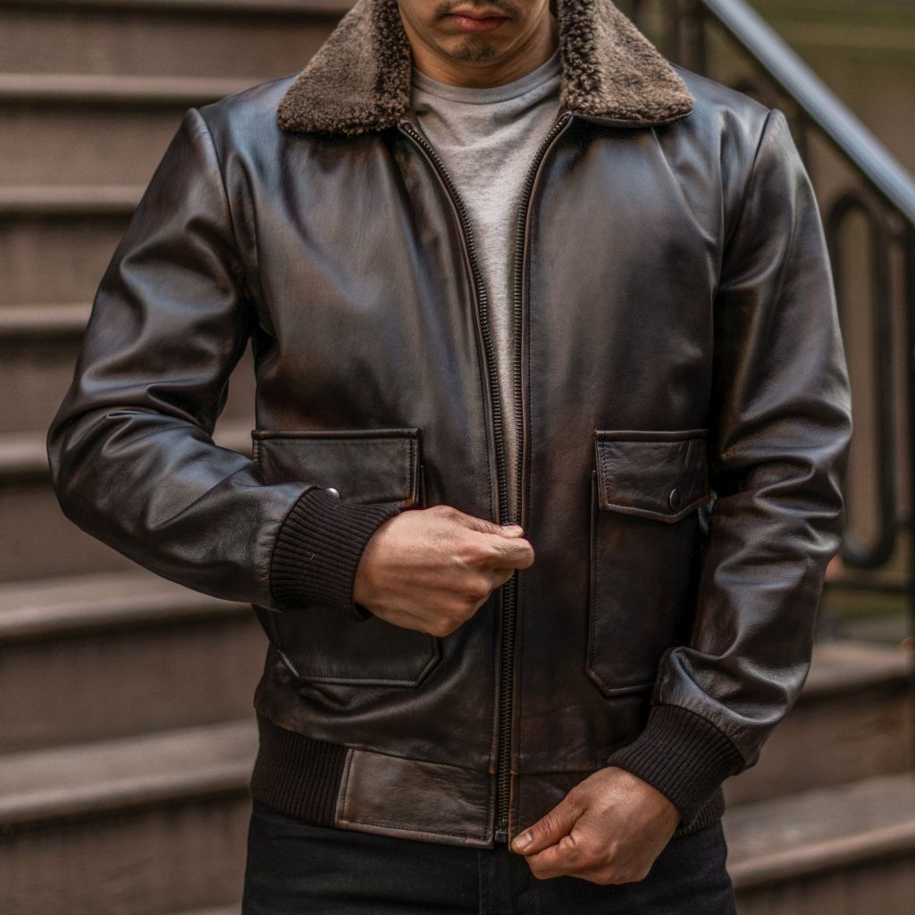 Sowachi Flight Jacket | Black Coffee