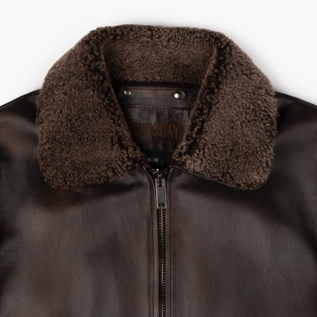 Sowachi Flight Jacket | Black Coffee