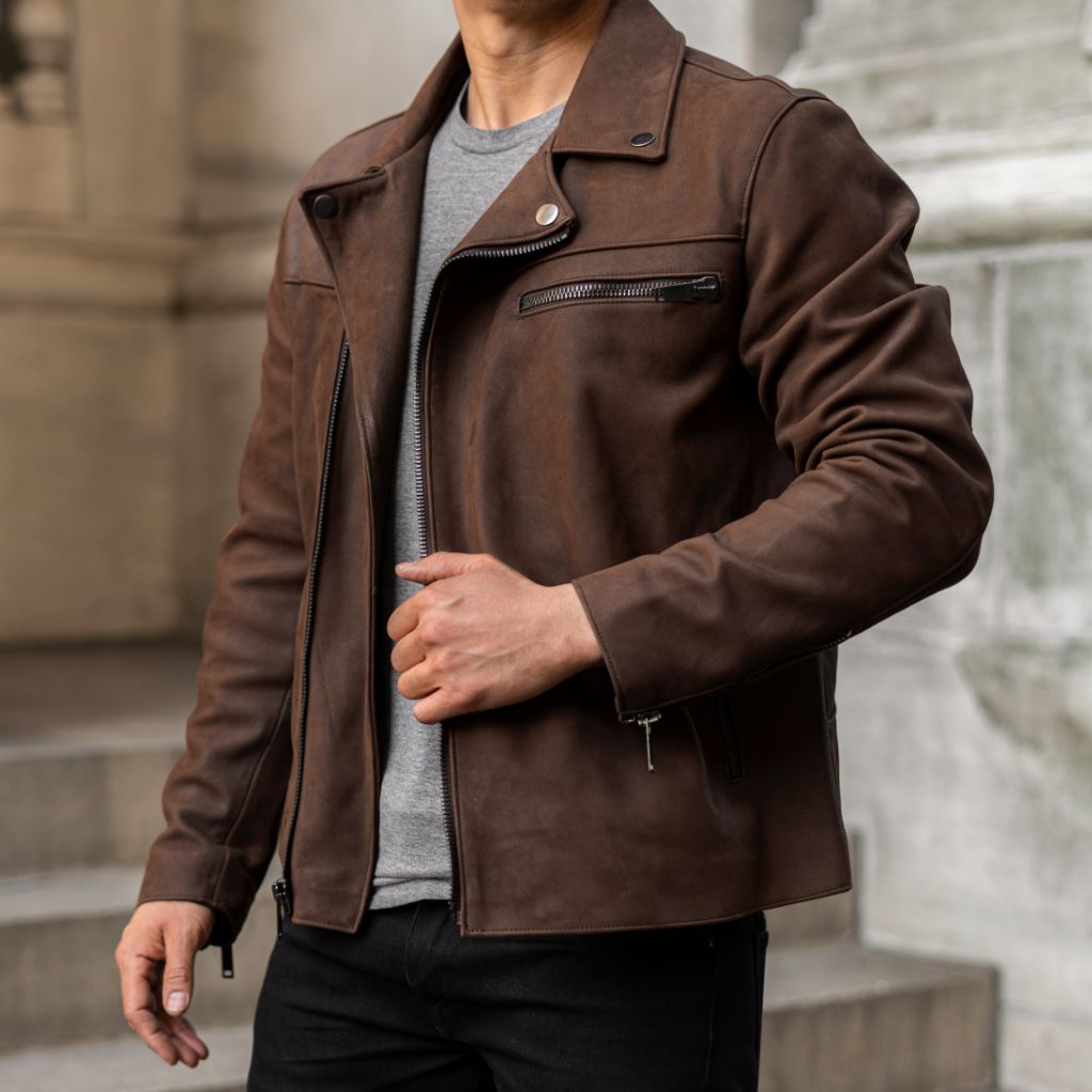 Sowachi [S] Motorcycle Jacket | Tobacco