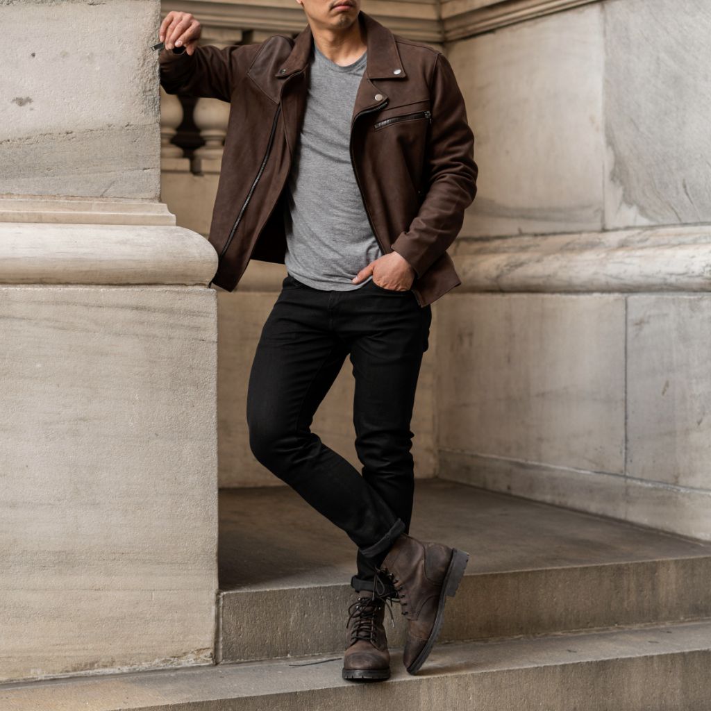 Sowachi [S] Motorcycle Jacket | Tobacco