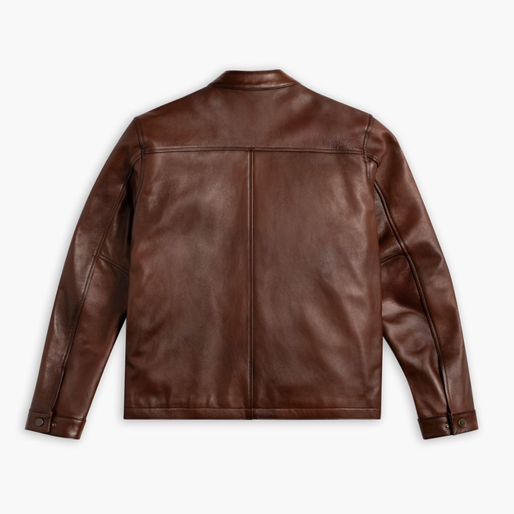 Sowachi Rider Jacket | Rich Mahogany