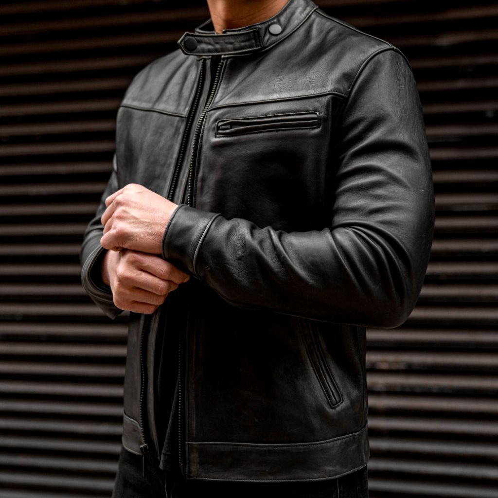 Sowachi Roadster Jacket | Black Vintage