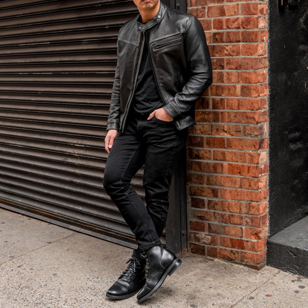 Sowachi Roadster Jacket | Black Vintage