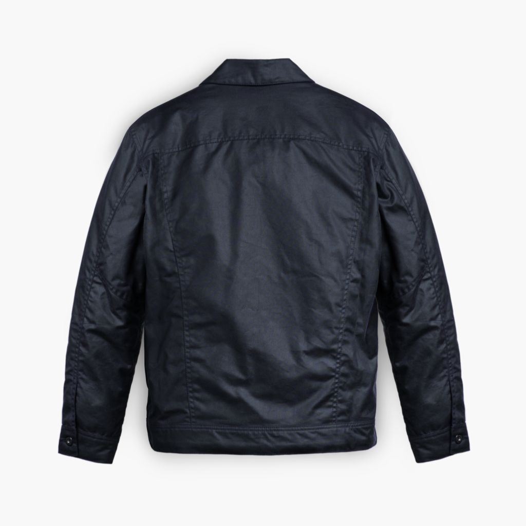 Sowachi Waxed Canvas Field Jacket | Navy