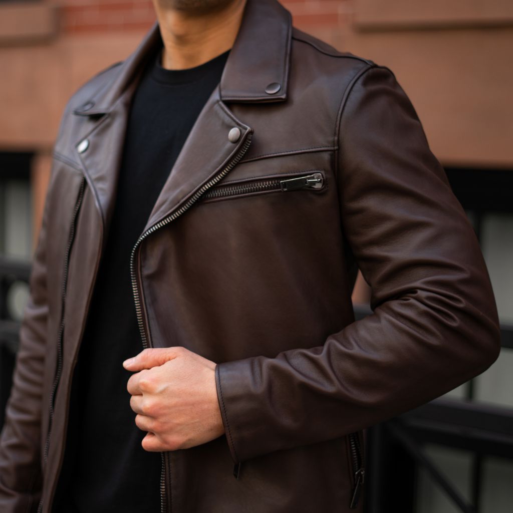 Sowachi [S] Motorcycle Jacket | Old English