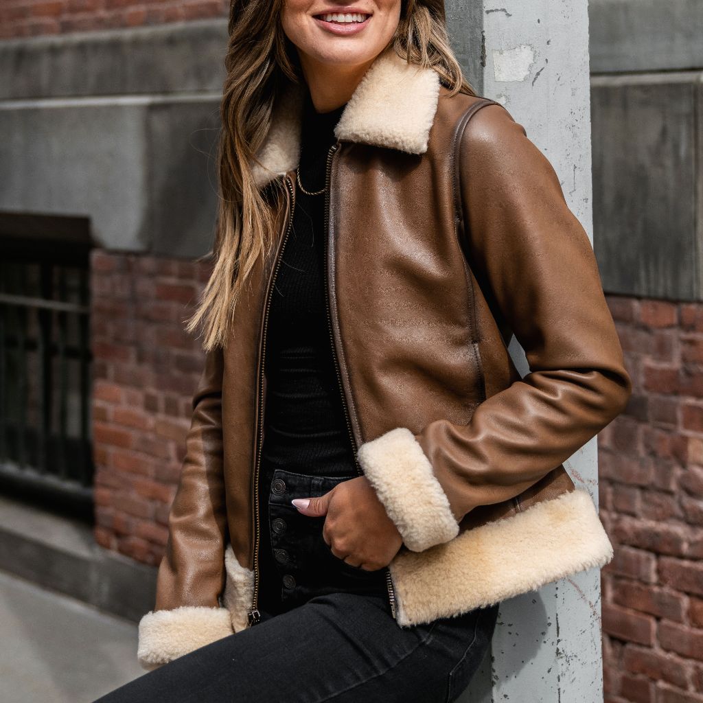 Sowachi Flight Jacket | Walnut