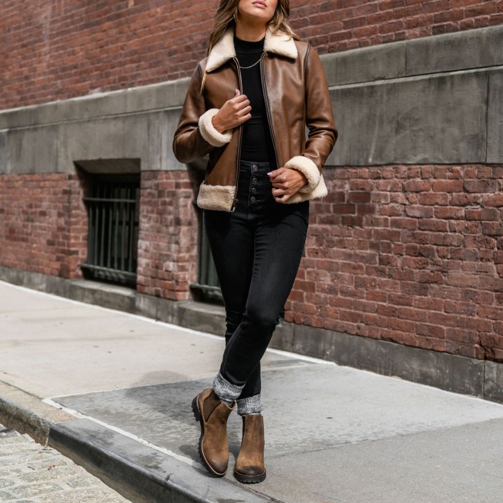 Sowachi Flight Jacket | Walnut