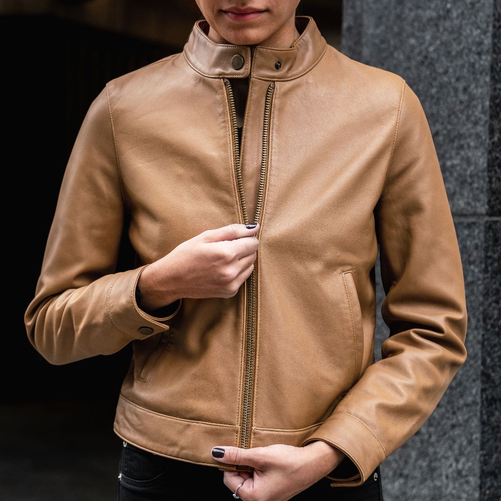 Sowachi Racer Jacket | Natural