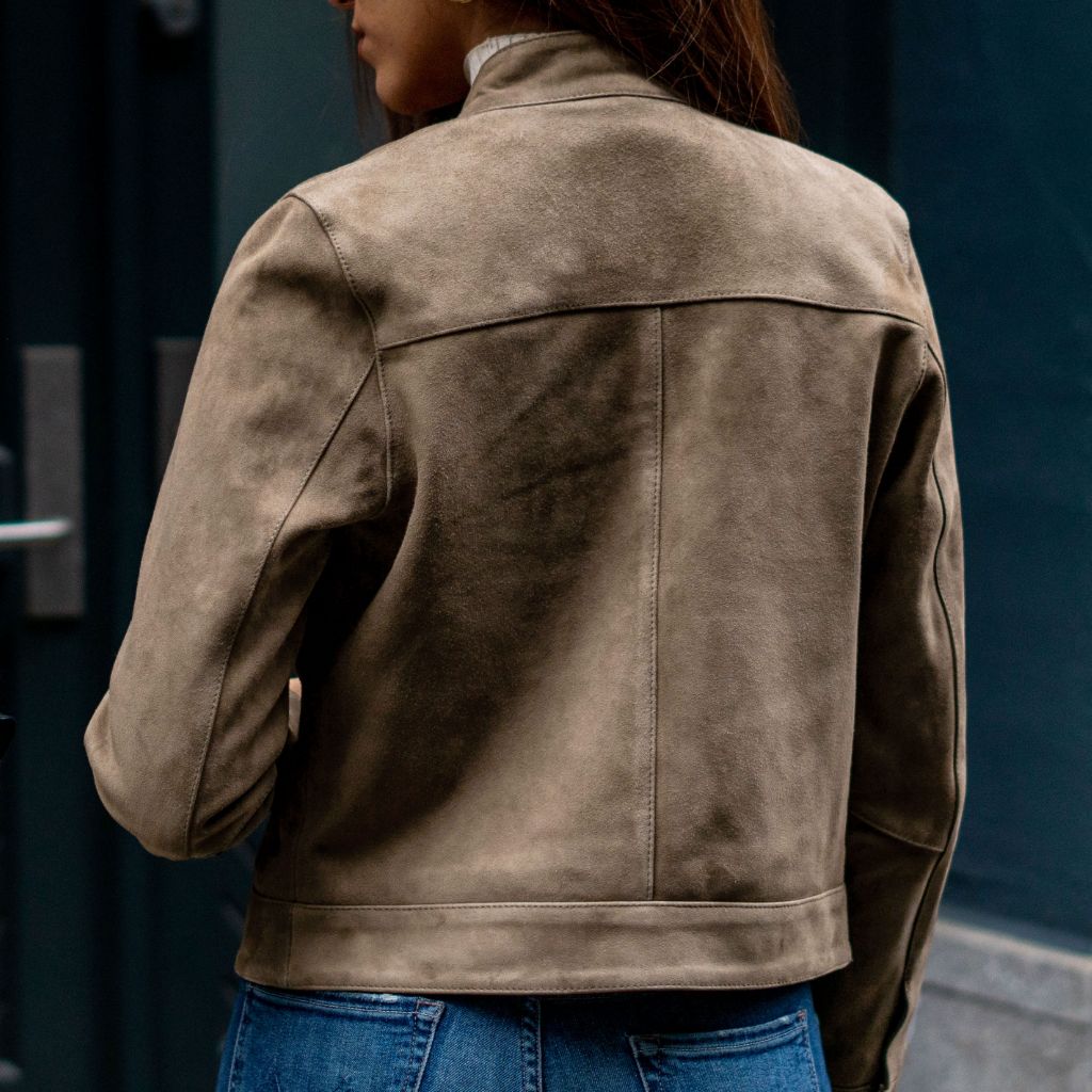 Sowachi Racer Jacket | Taupe