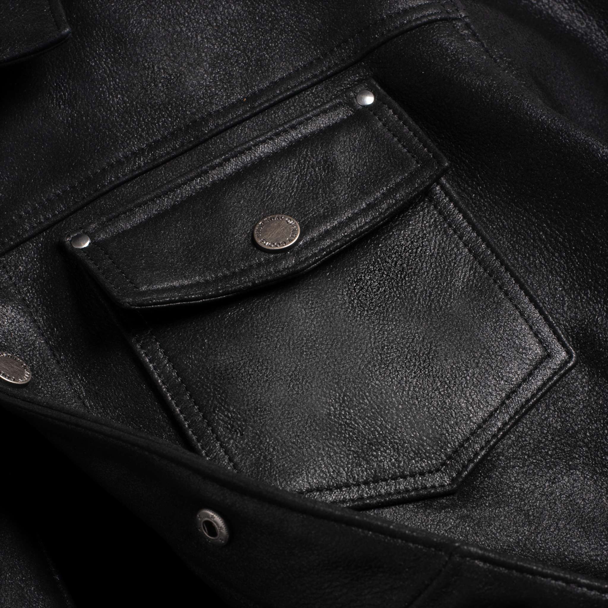 Sowachi Roughout Cruiser Jacket | Black