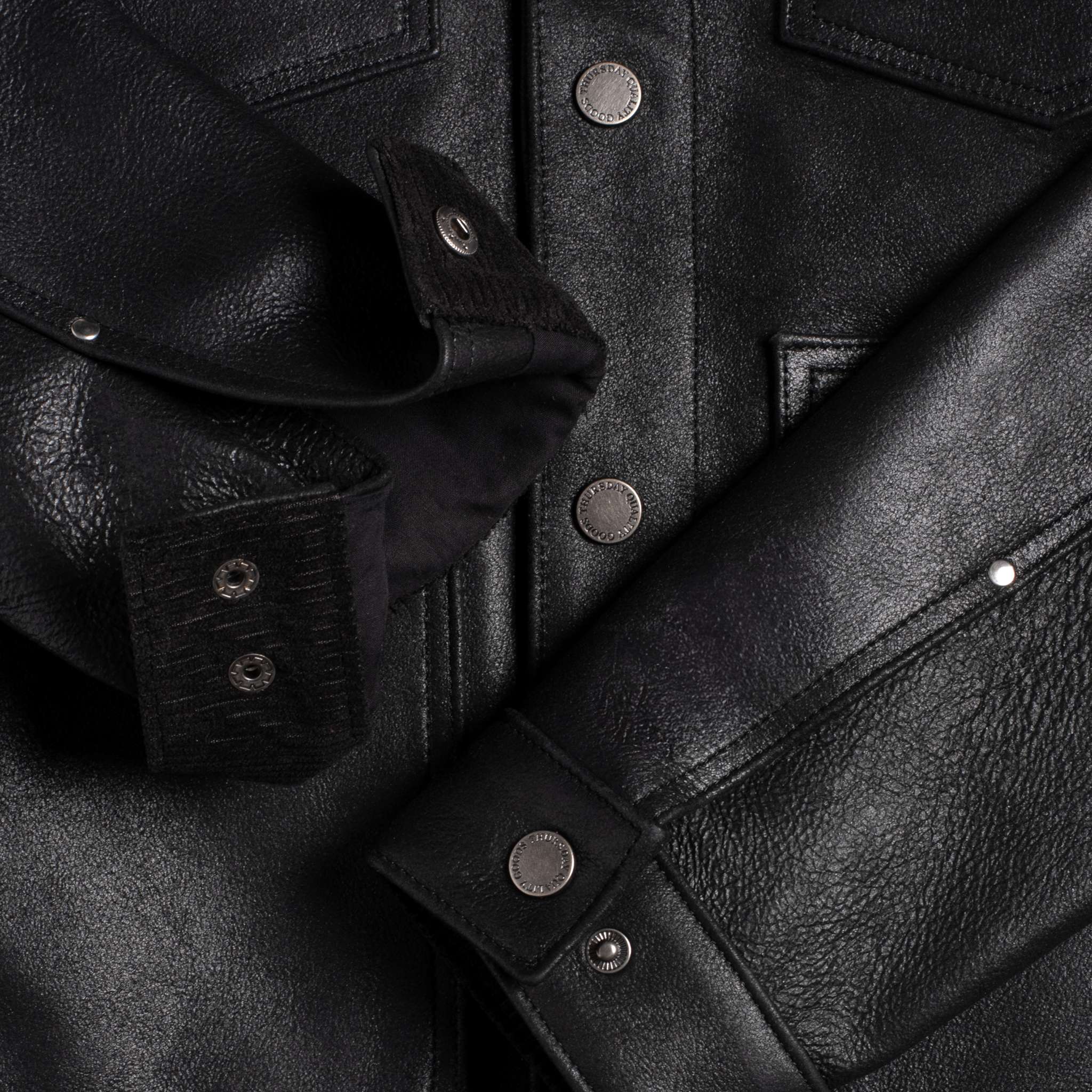 Sowachi Roughout Cruiser Jacket | Black