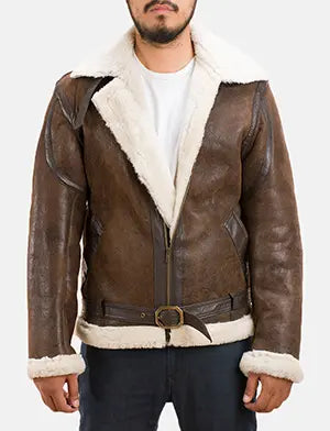 Sowachi Forest Double Face Shearling Jacket