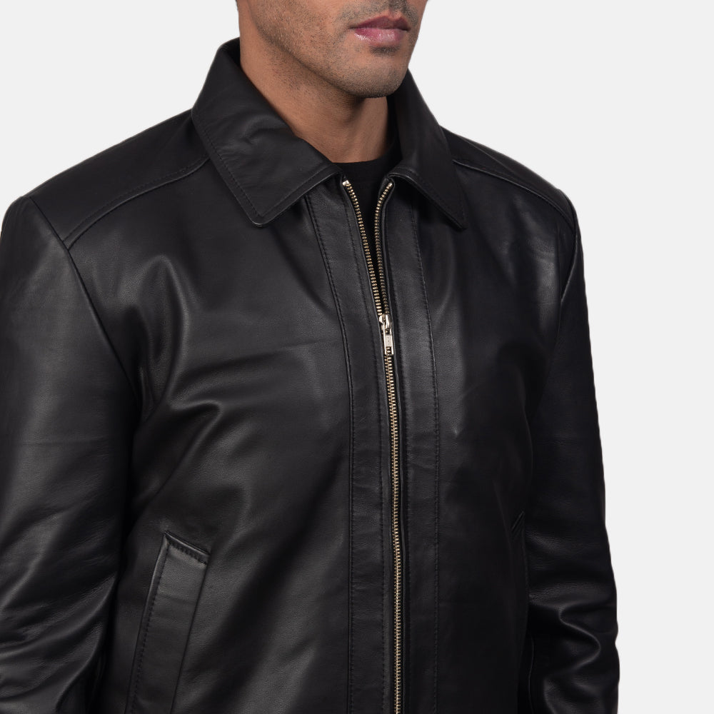 Sowachi [FS] Inferno Black Leather Jacket