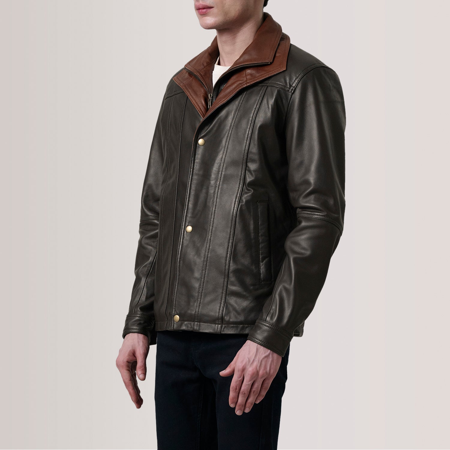 Sowachi Klen Brown Classic Jacket