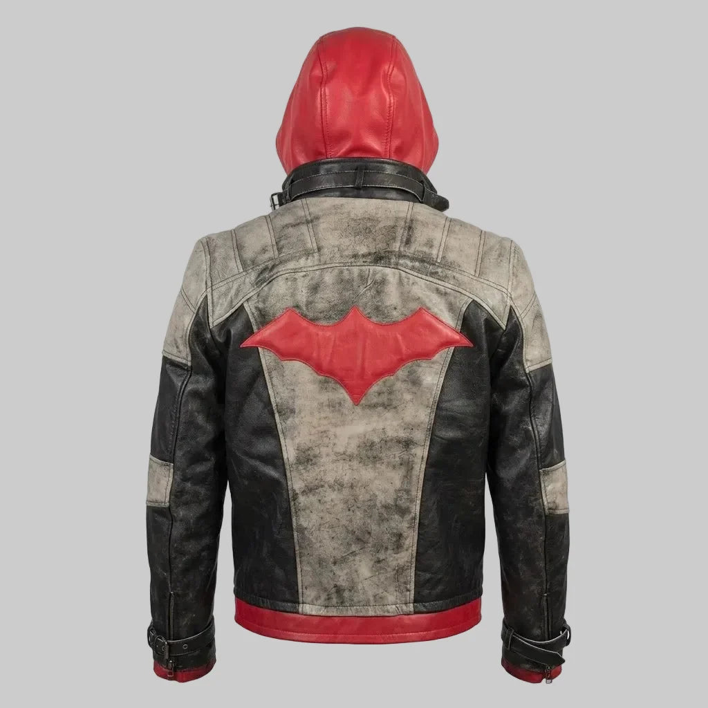 Sowachi Men's Sheepskin Leather Game Inspired Jacket