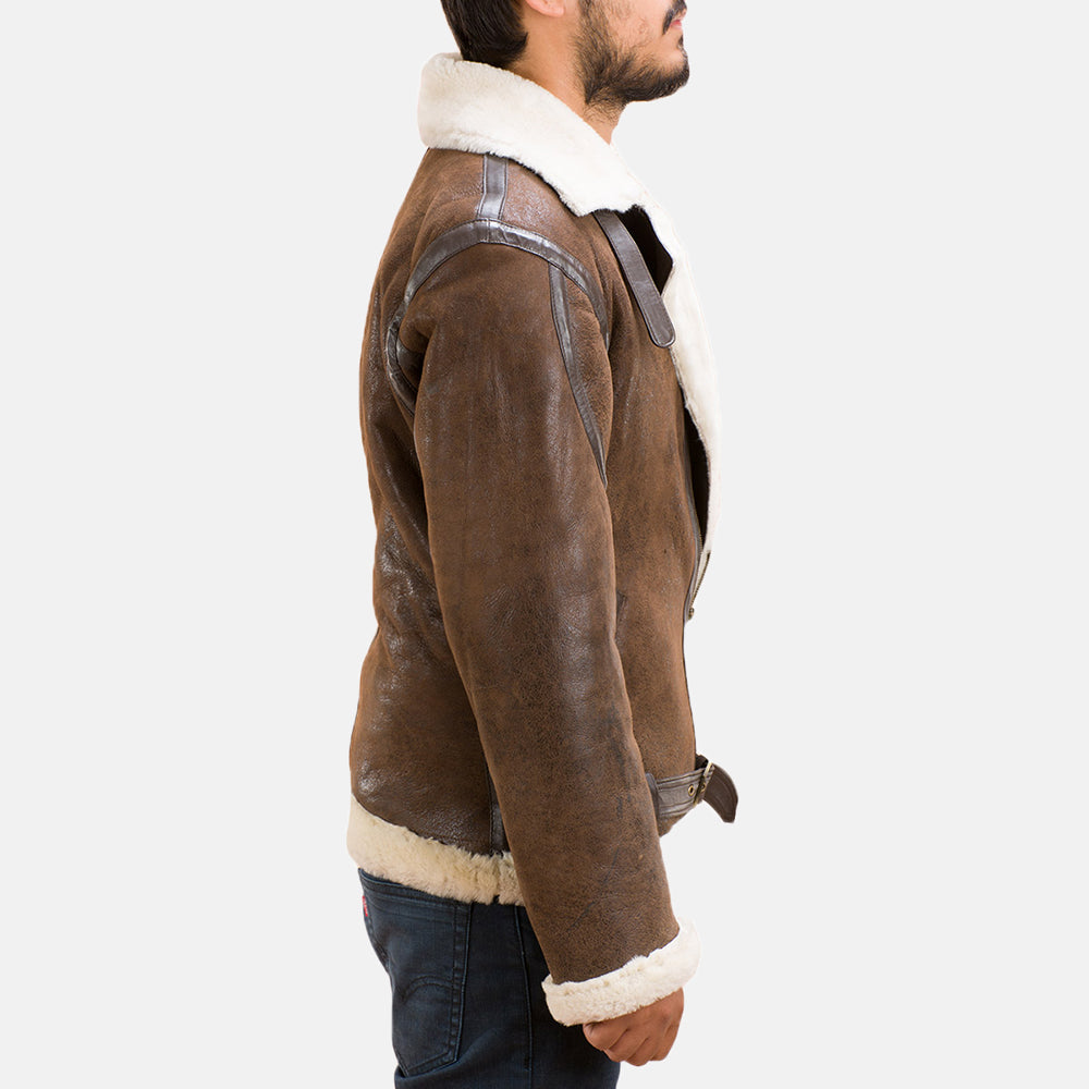 Sowachi Forest Double Face Shearling Jacket