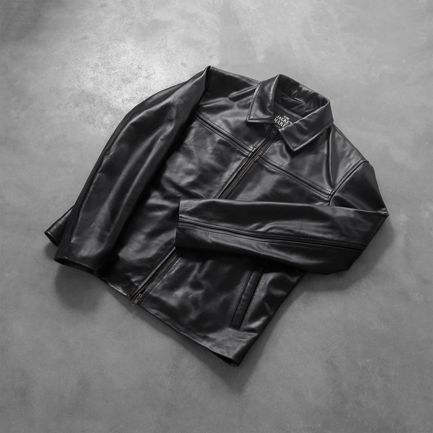 Sowachi Mystical Black Leather Jacket