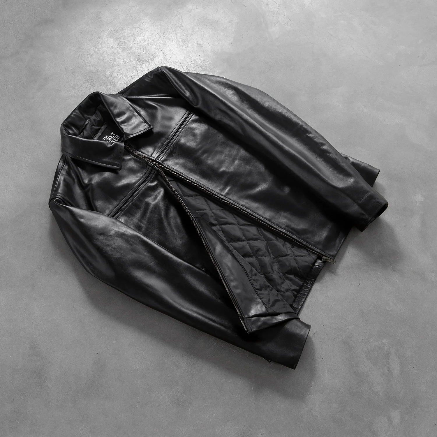 Sowachi Mystical Black Leather Jacket