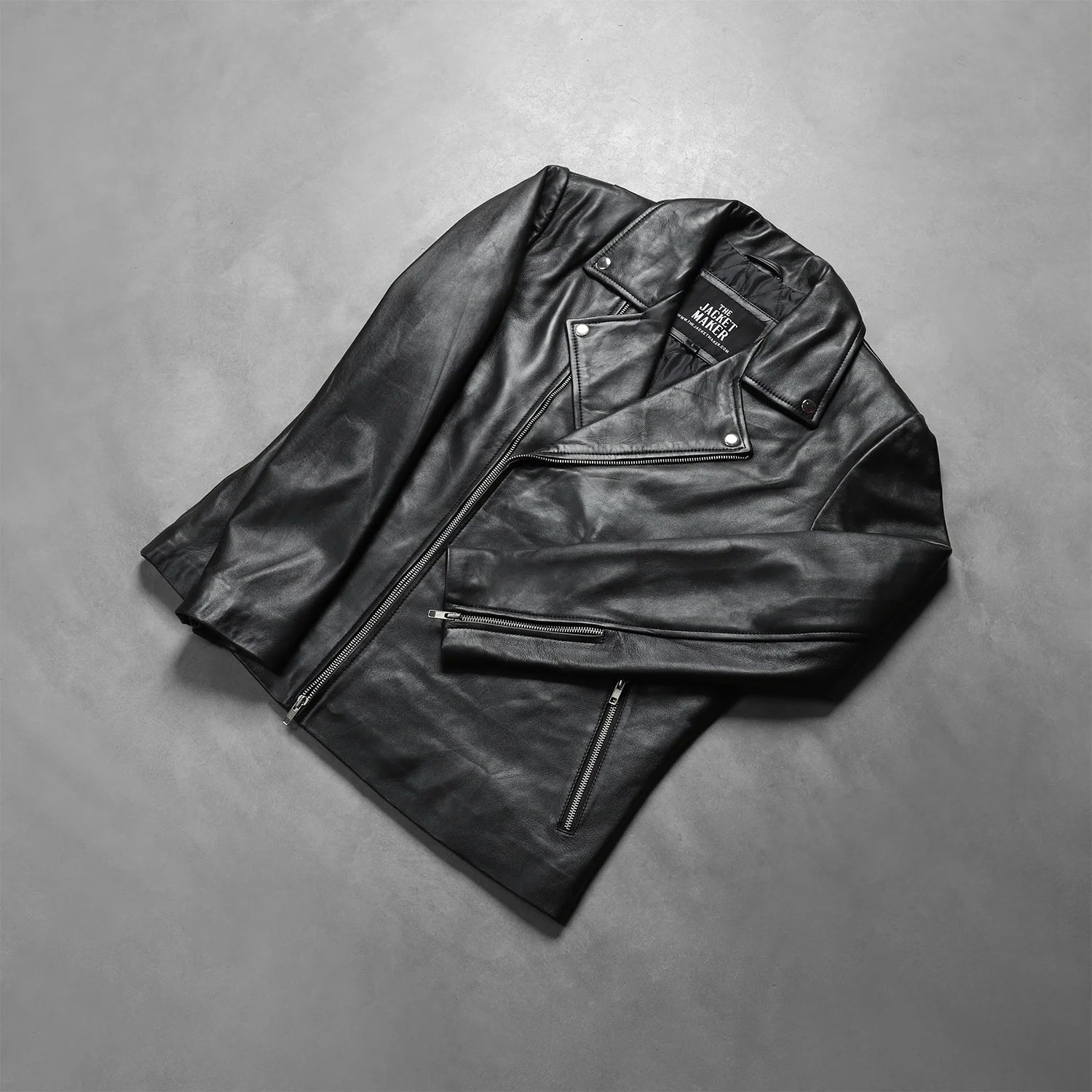 Sowachi [FS] Noah Black Leather Biker Jacket