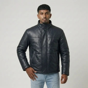 Sowachi Premium Black Puffer Jacket For Men