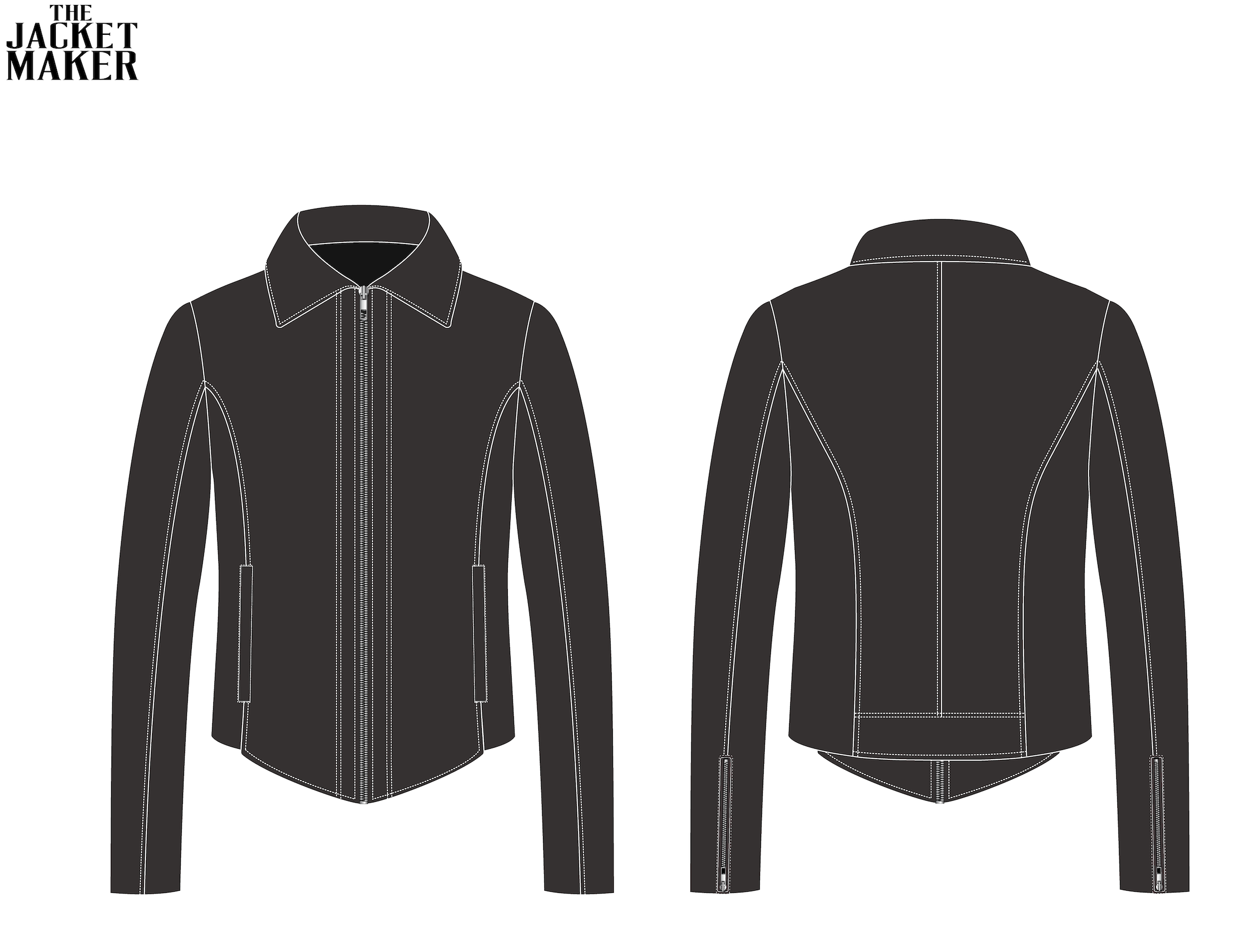 Sowachi Custom Sadika Begum Leather Jacket
