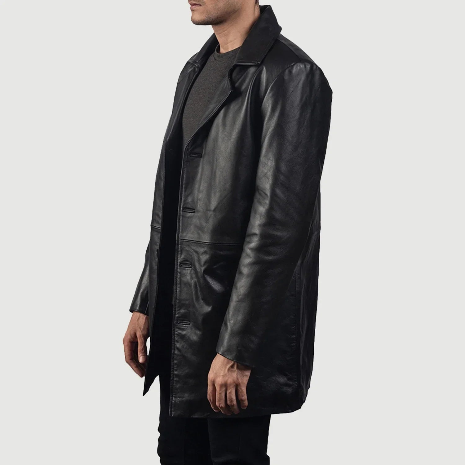 Sowachi [FS] Classmith Black Leather Coat