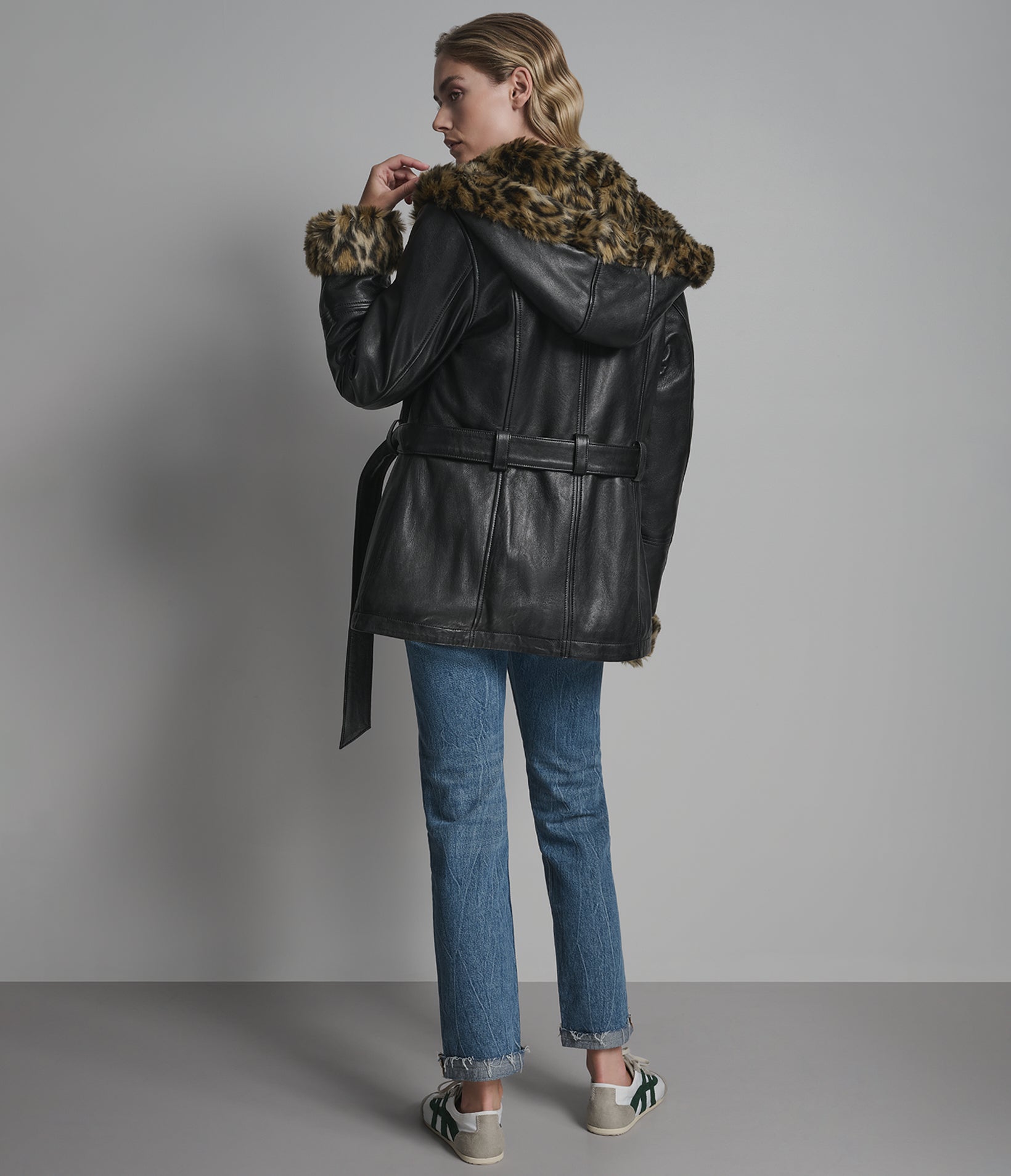 Genevieve Belted Trench Jacket