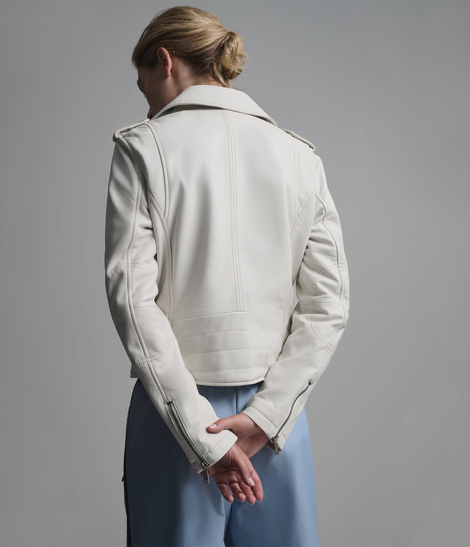 Madeline Quilted Moto Jacket