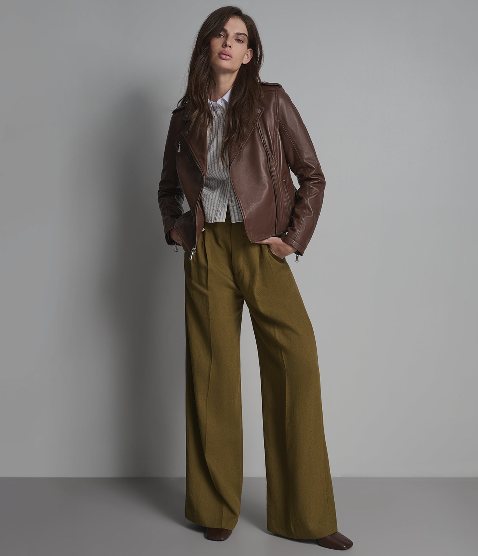 Madeline Quilted Moto Jacket