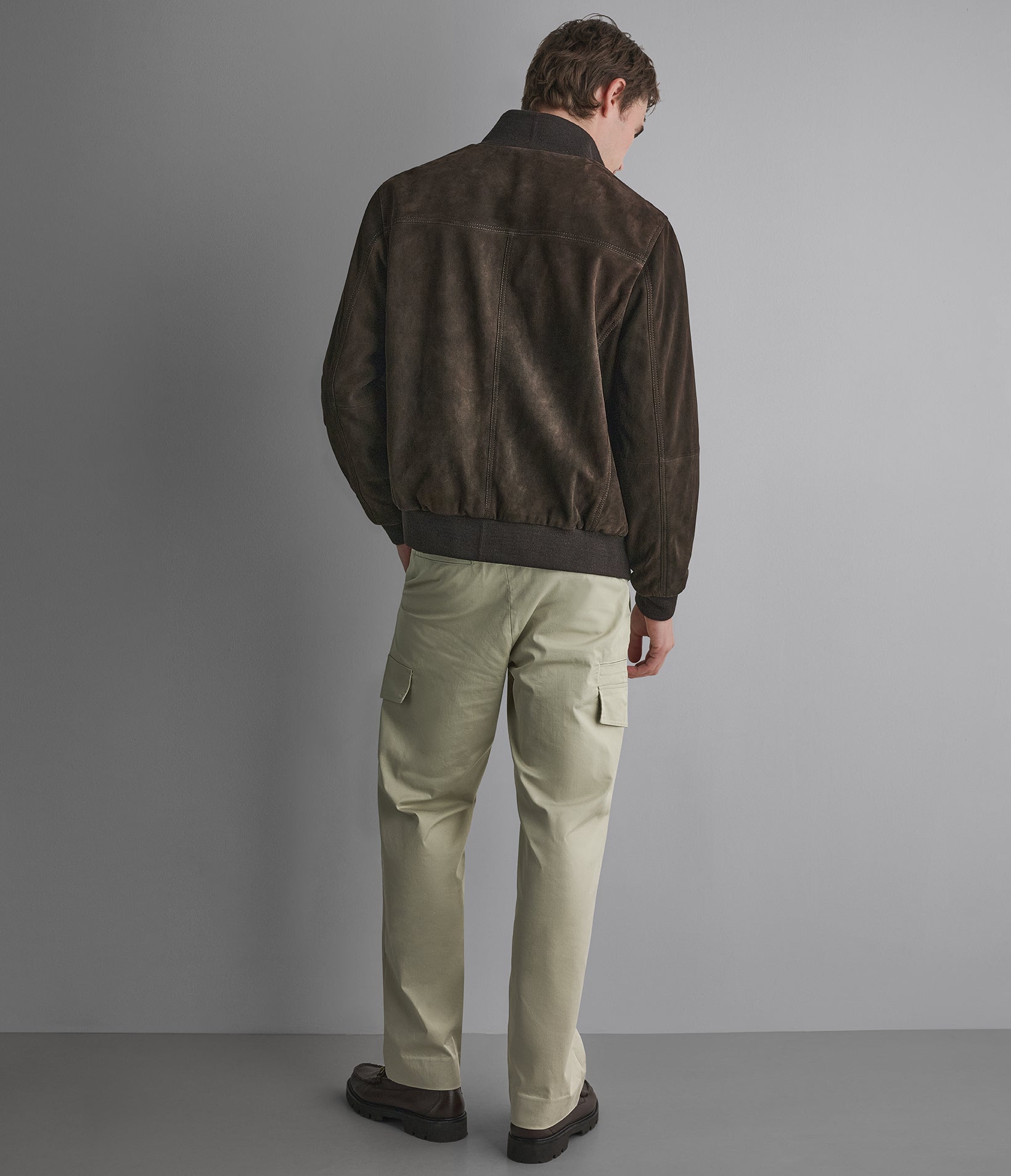 Vincent Suede Bomber