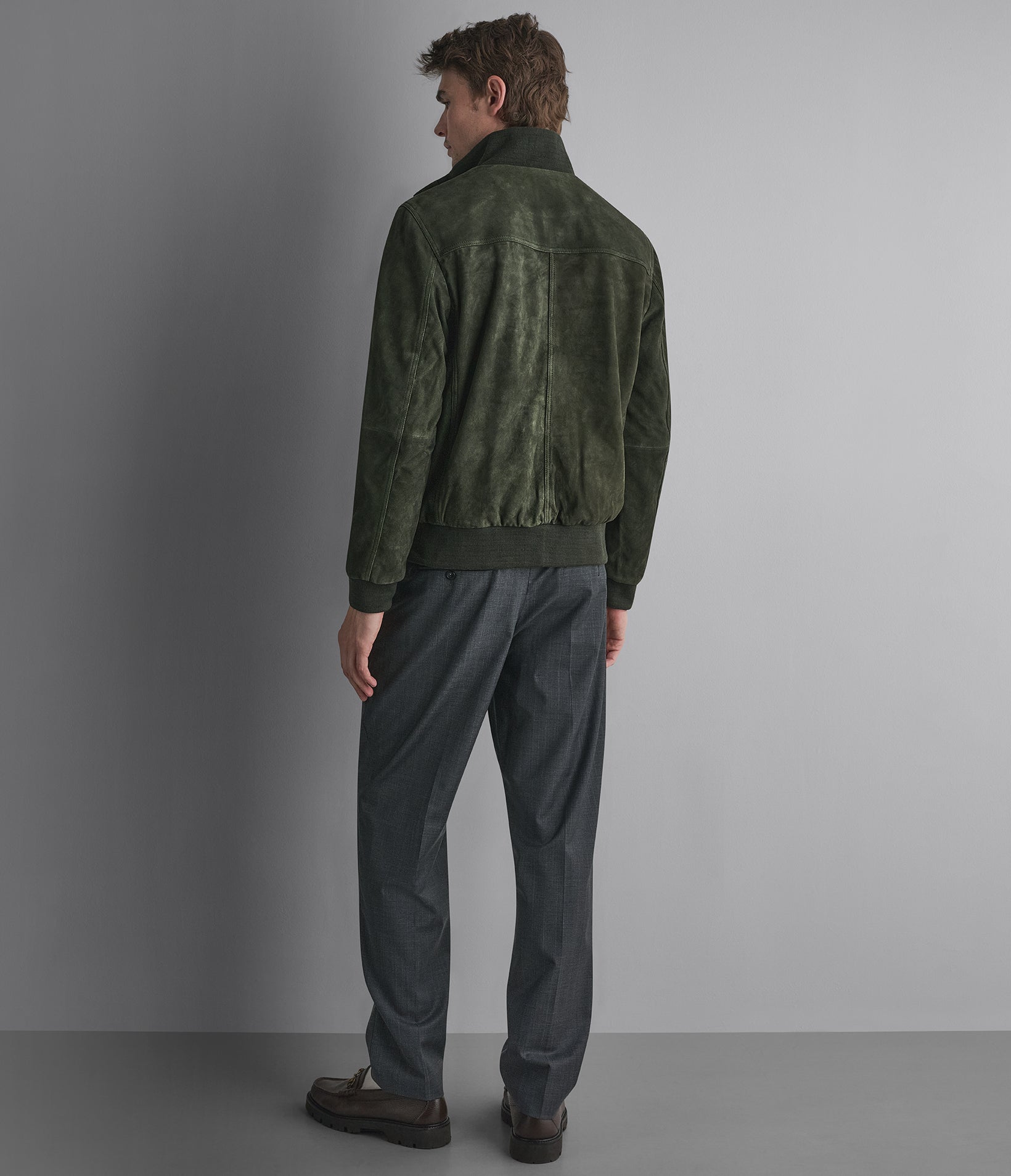 Vincent Suede Bomber