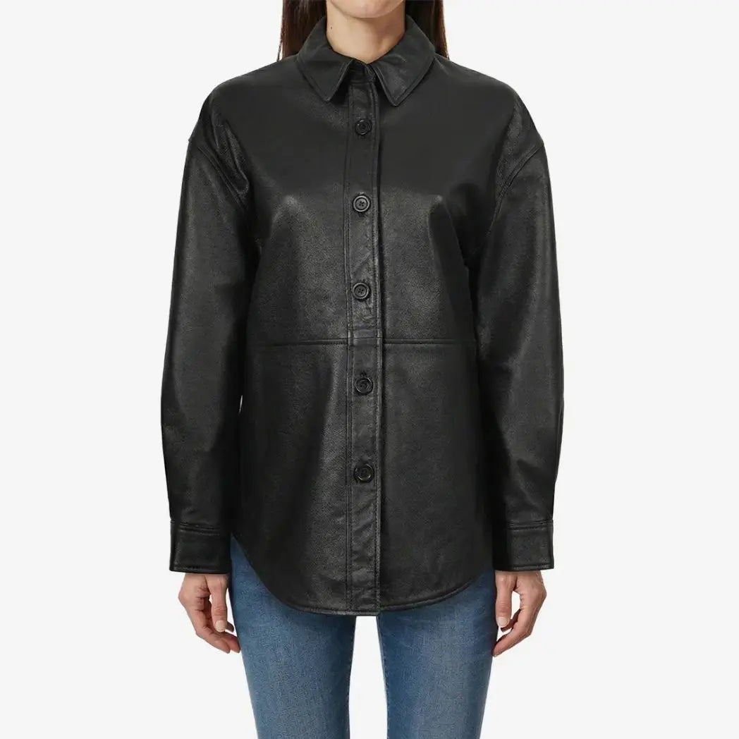 Sowachi Women’s Black Real Lambskin Leather Jackets